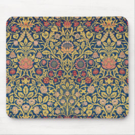 Bright Violet und Columbine (von William Morris) Mousepad