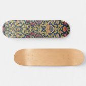 Bright Violet und Columbine (von William Morris) Skateboard (Horizontal)