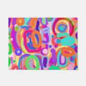 Bright Vivid Colors Pattern Fußmatte (Vorderseite)