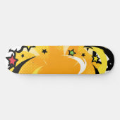 Bright Vivid Colors Pop Culture Vibe Skateboard (Horizontal)
