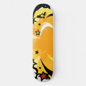 Bright Vivid Colors Pop Culture Vibe Skateboard (Vorderseite)