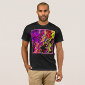 Bright Vivid Radiance Muster T-Shirt (Vorne ganz)