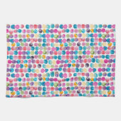 Bright Watercolor Abstract – Colorful Kitchen Geschirrtuch (Horizontal)