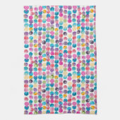 Bright Watercolor Abstract – Colorful Kitchen Geschirrtuch (Vertikal)