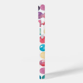 Bright Watercolor iPhone Case – Artistic Abstract  (Rückseite / Links)