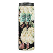 Bright watercolor seamless pattern with flowers hy thermosbecher (Rückseite)