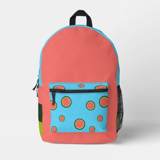 Bright Watermelon Rucksack (Vorderseite)
