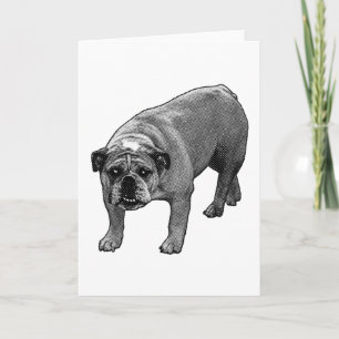 Bright Wish Bulldog Karte