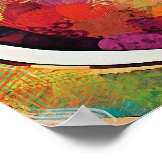 Bright Witness of Saint John Paul II Poster (Ecke)