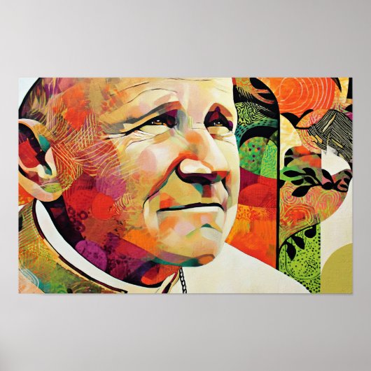 Bright Witness of Saint John Paul II Poster (Vorne)