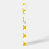 Bright Yellow Bow Phone Case- cute Girly Ribbon iPhone Hülle (Linke Seite)