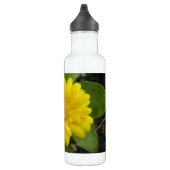 Bright Yellow Marigold Edelstahlflasche (Rechts)
