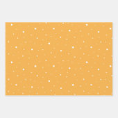 Bright Yellow Sunshine Celestial Stars Aesthetic Geschenkpapier Set (Vorderseite)