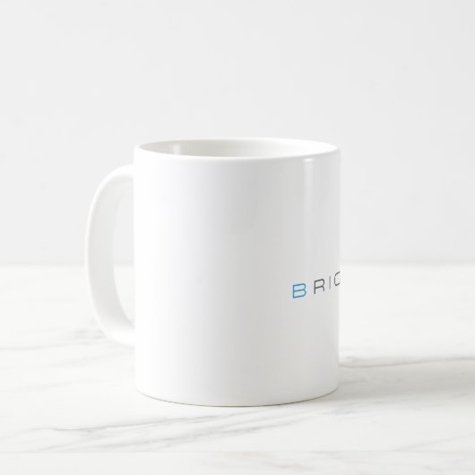 BrightBorn Tasse (Vorderseite Links)