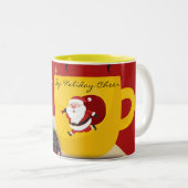 BrightChristmas Colors Kaffee Tasse (VorderseiteRechts)