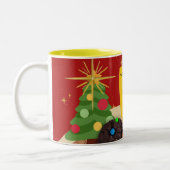 BrightChristmas Colors Kaffee Tasse (Links)
