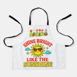 Brighten Sie jeden Bake-Shine wie Sonnenschein Schürze