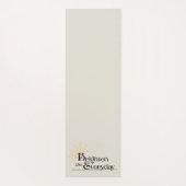 Brighten the Everyday Mindful Calming Minimalist Yogamatte (Rückseite)