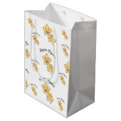 Brighter Together – Gift bag Mittlere Geschenktüte (Rückseite Schrägansicht)