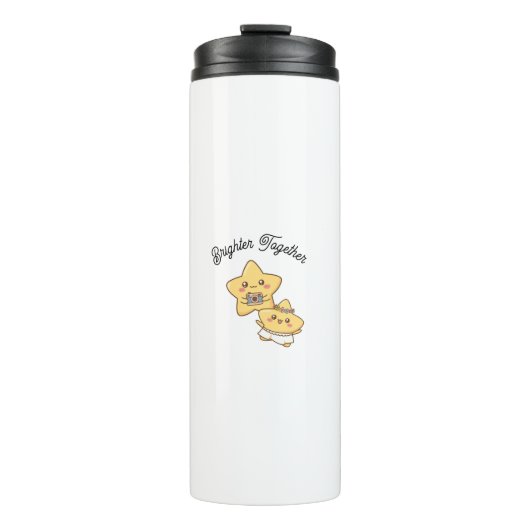 Brighter Together – Thermobecher-Geschenk Thermosbecher (Vorderseite)