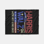 Brighter Tomorrow Boho Ästhetisches Shirt 1 Fleecedecke (Vorderseite (Horizontal))