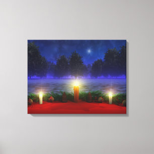 Brighter Visionen Weihnachtsleinwand drucksvoll Leinwanddruck