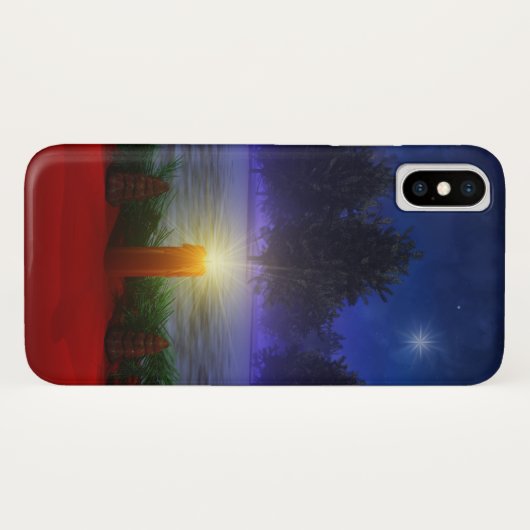 Brighter Visions Weihnachts iPhone Case-Mate Case-Mate iPhone Hülle (Rückseite (Horizontal))