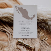 BRIGHTEST Mexico Wedding Invitation Einladung