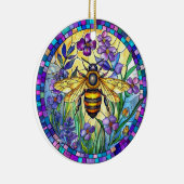 BRIGHTFARBENE GLASHONEY KERAMIK ORNAMENT (Rechts)