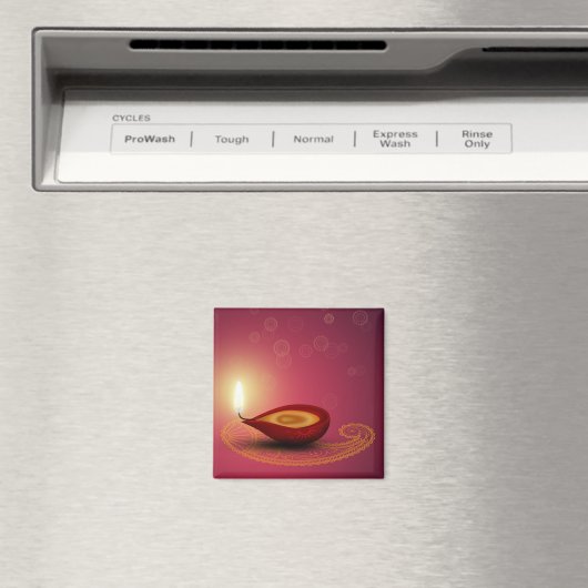 Brightful Diwali - Magnet (In Situ (Geschirrspüler))