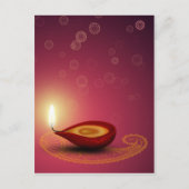 Brightful Diwali - Postkarte (Vorderseite)