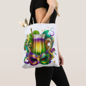BRIGHTLICH FARBIGE MARDI GRAS GETRÄNKE TASCHE (Von Nahem)