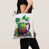 BRIGHTLICH FARBIGE MARDI GRAS GETRÄNKE TASCHE (Von Nahem)