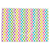 BRIGHTLORED EASTER POLKA DOPPES GROßE GESCHENKTÜTE (Rückseite)