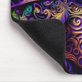 BRIGHTLY COLORED MARDI GRAS MASKS MOUSEPAD (Ecke)