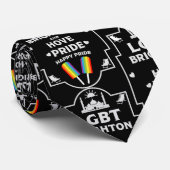 Brighton and Hove stolz Krawatte (Gerollt)