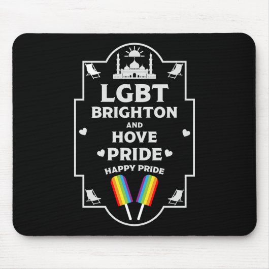 Brighton and Hove stolz Mousepad (Vorne)