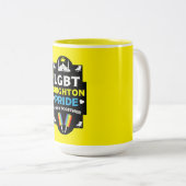 Brighton and Hove stolz Zweifarbige Tasse (VorderseiteRechts)