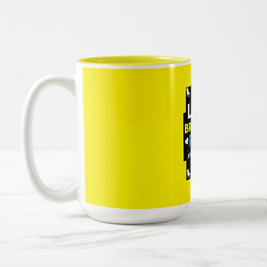 Brighton and Hove stolz Zweifarbige Tasse (Links)