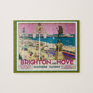 Brighton and Hove Travel Poster Puzzle