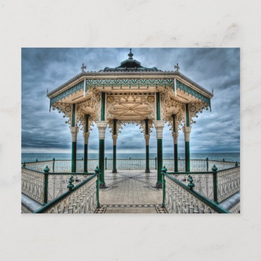Brighton Bandstand, England Postkarte (Vorderseite)