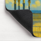 Brighton Bandstand Glow - Seaside Pavilion Mousepad (Ecke)