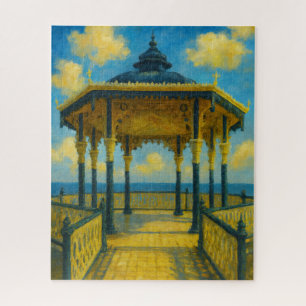Brighton Bandstand Glow - Seaside Pavilion Puzzle