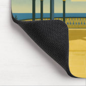Brighton Bandstand - Kunst der Küstenarchitektur Mousepad (Ecke)