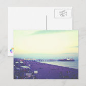 Brighton Beach and Pier, UK Postkarte (Vorne/Hinten)