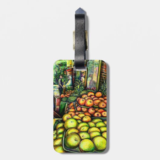 Brighton Beach Babys Gepäckanhänger (Rückseite vertikal)