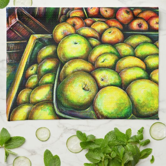 Brighton Beach Babys Geschirrtuch (Gefaltet)