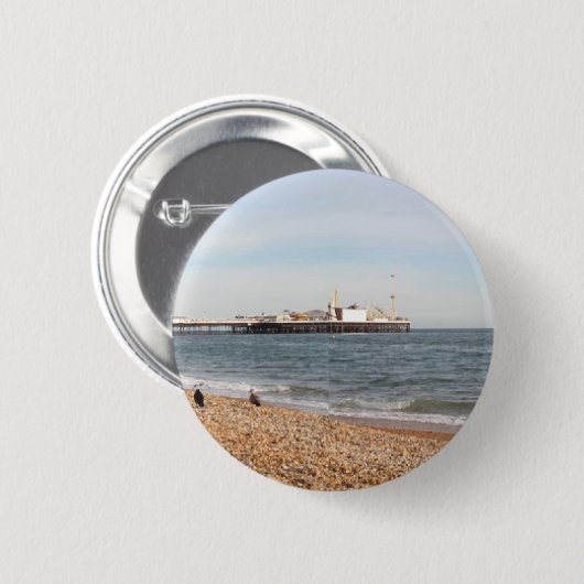 Brighton Beach Button (Vorne & Hinten)