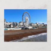 Brighton Beach England Postkarte (Vorderseite)