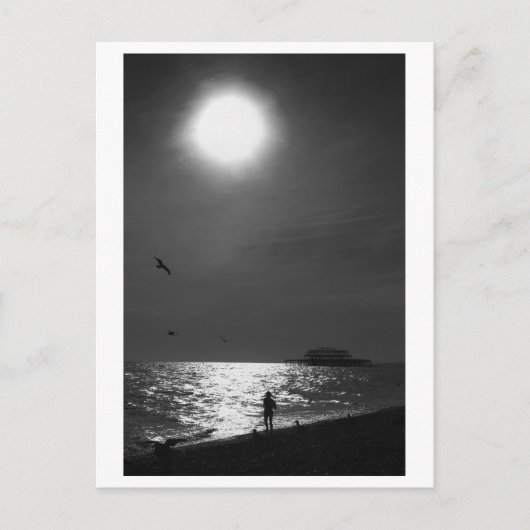 Brighton Beach England Postkarte (Vorderseite)